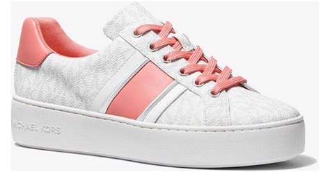 michael kors poppy trainer|mike Kors poppy sneaker.